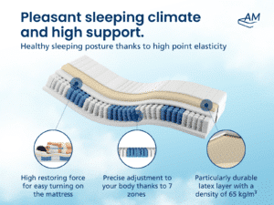 (TFK480 Latex OnTop Pleasant sleeping climate English)