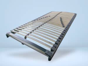 Hochwertiger XXL Lattenrost mit Holzrahmen und verstellbaren Elementen
