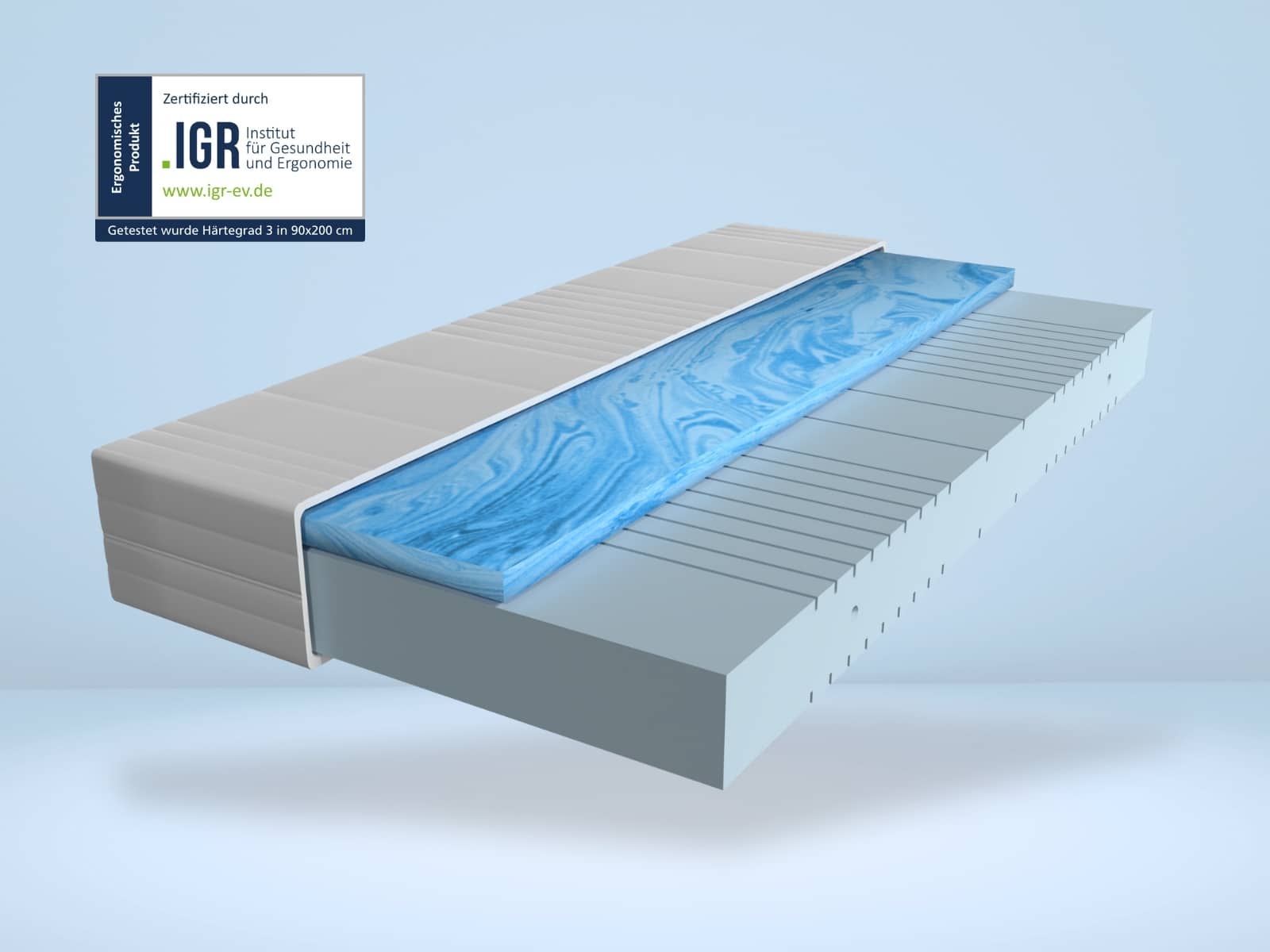 Gelschaummatratze Produktbild 1 mit IGR