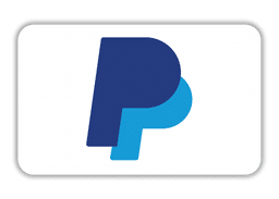 Logo von PayPal in Blau- und Türkistönen auf weißem Hintergrund.