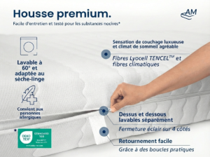 Housse de matelas premium