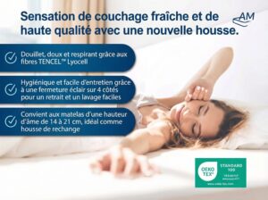 fr-Image du produit-2-Housse de matelas-Tencel