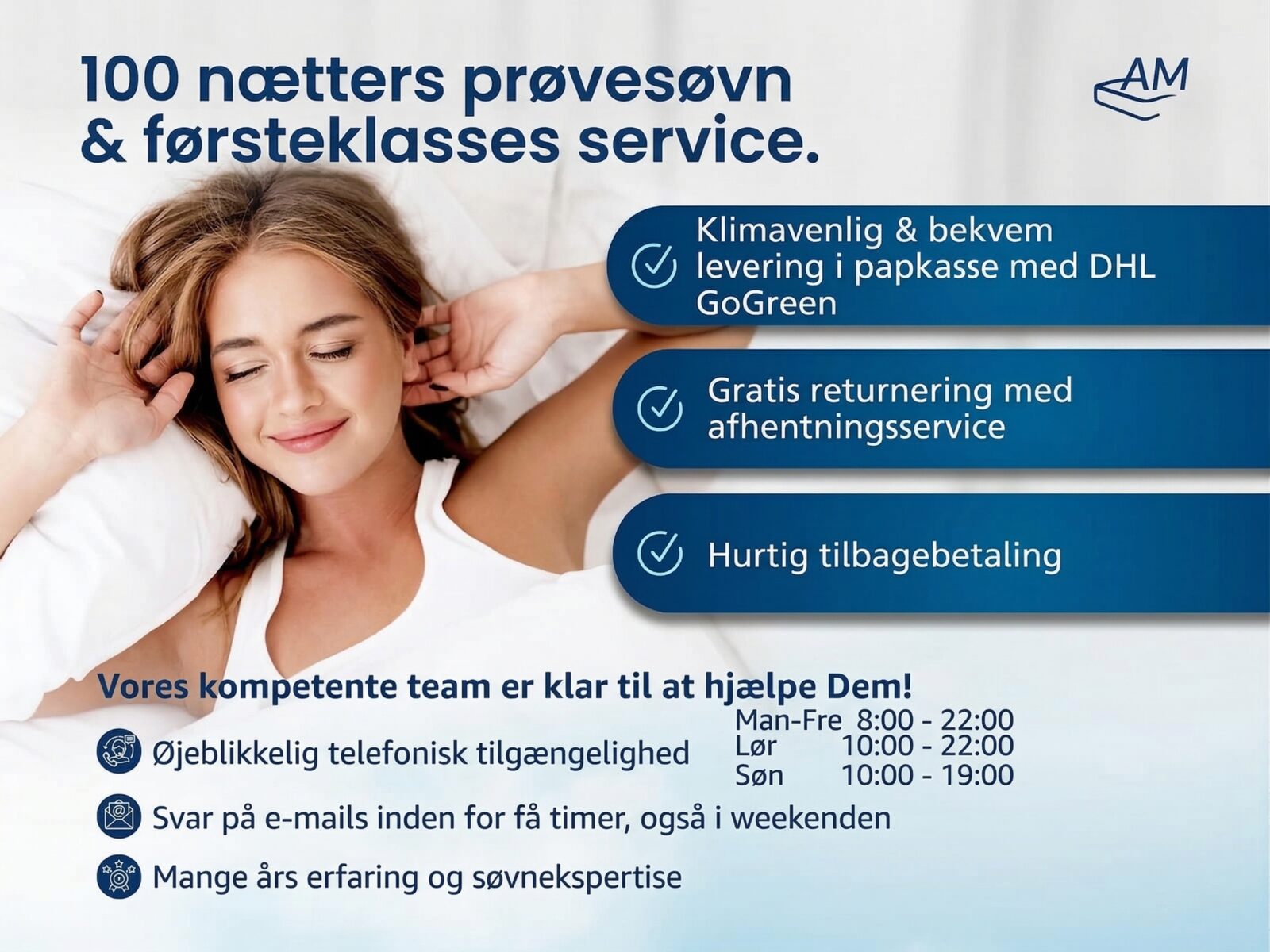 Ergonomisk 7-zoners lamellbund – billede 6